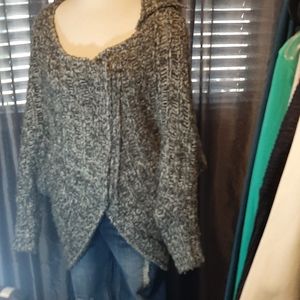 Knit oversized sweater